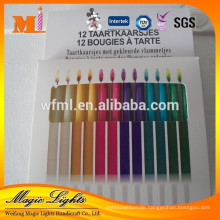 Salable Magic Color Flame Candle for Birthday Cake Decoration